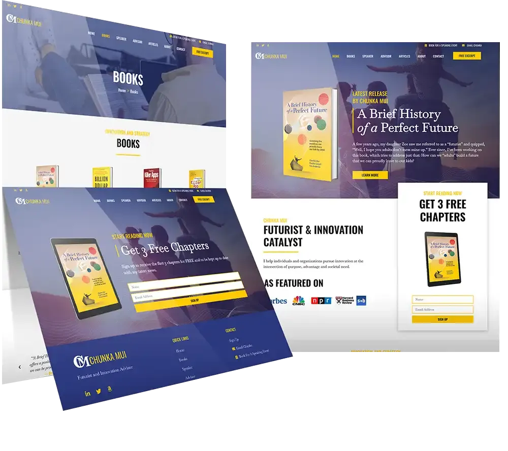 Author Website servcies by The Ebook Publisher